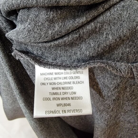 Greg Norman‎ For Tasso Elba Mens Polo Shirt XXL Gray & Black Polyester - Picture 5 of 10